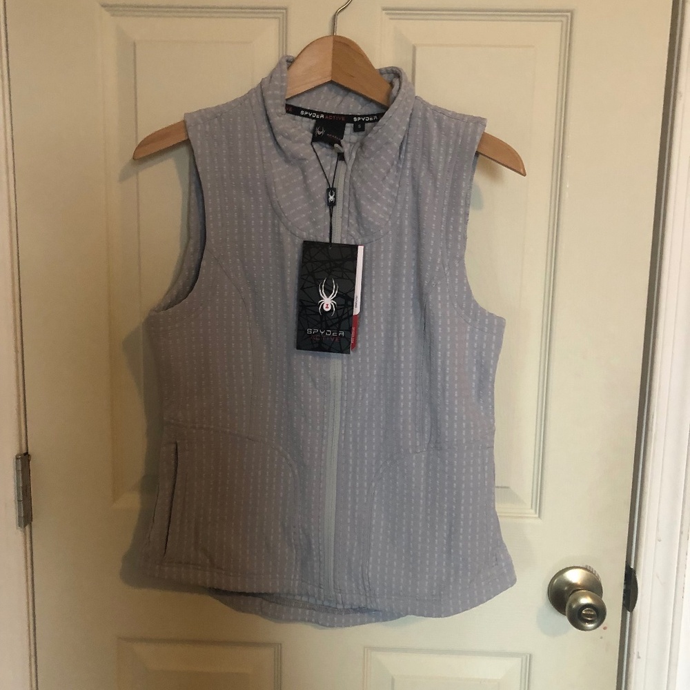 NWT Spyder Grey Vest